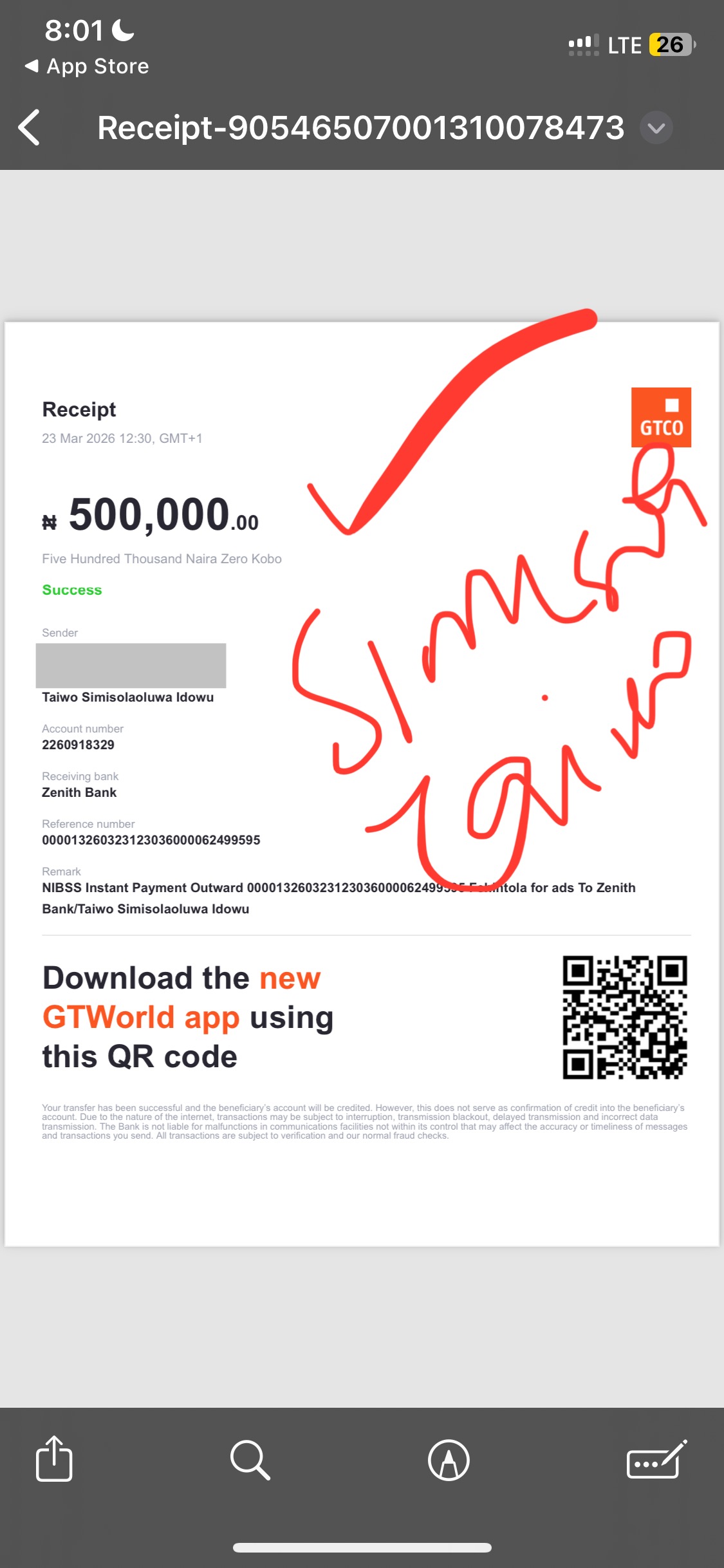 ₦500k